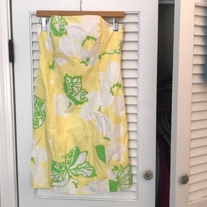 Lily Pulitzer strapless dress
